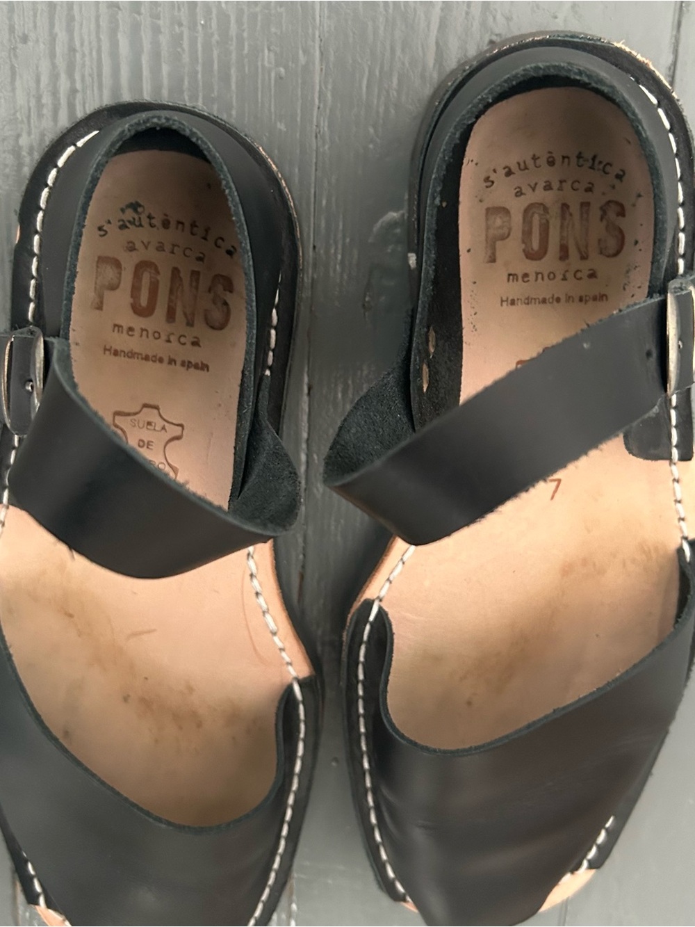 Pons avarcas Mary Jane sandals - Picture 8 of 8
